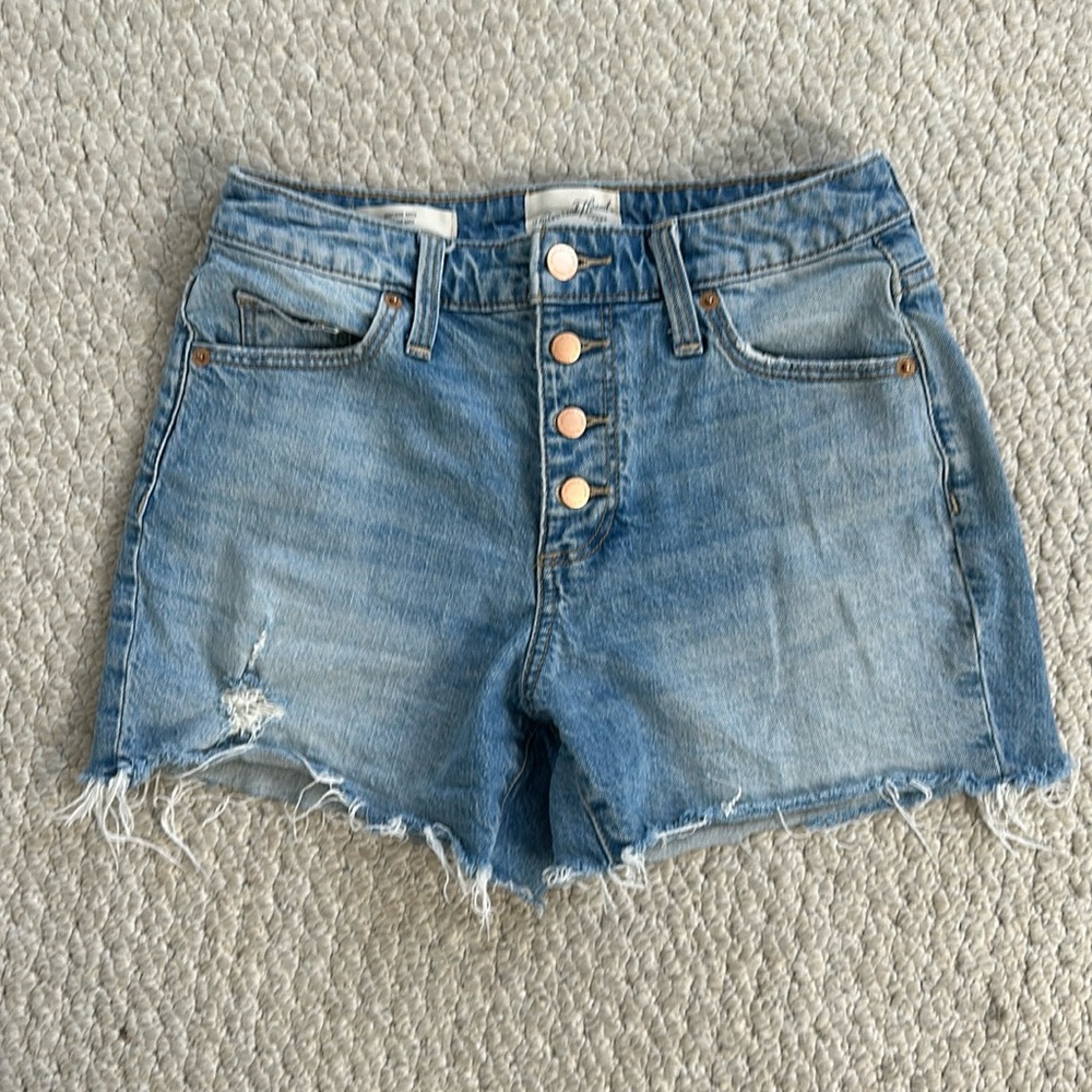Universal Thread Vintage Midi Jean Shorts 0